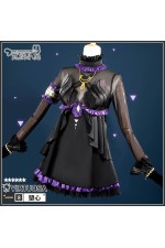 2XXT Cosplay Arknights Virtuosa Diversity Oneness Black Dress Cosplay Costume